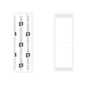 Walker Tape 1522 Clear Strips – Daily Wear Hairpiece Tape (1" x 3" / 25 mm x 76 mm – 36 pcs)