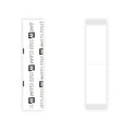 Walker Tape 1522 Clear Strips – Daily Wear Hairpiece Tape (3/4" x 3" / 19 mm x 76 mm – 36 pcs)
