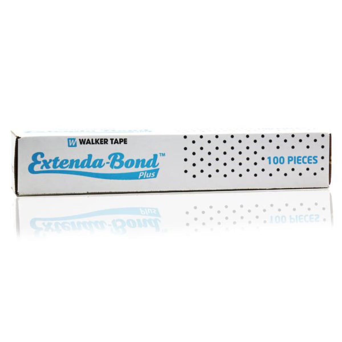Walker Tape Extenda-Bond Plus Strips – Maximum Wear Hairpiece Tape (1 1/2" x 12" / 38 mm x 30.5 cm – 100 pcs)