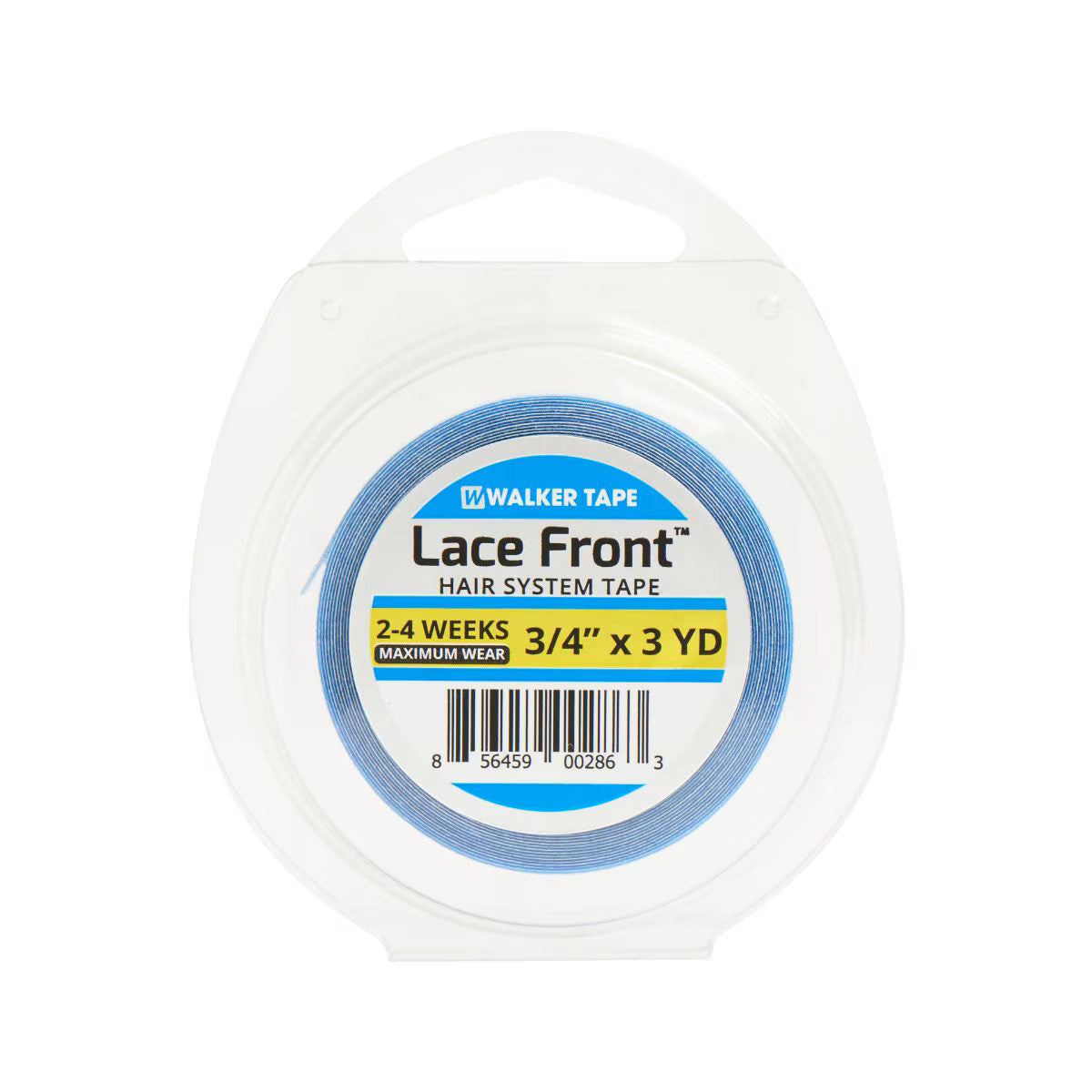 Walker Tape Lace Front Roll – Maximum Wear Hairpiece Tape (3/4" x 3 yds / 19 mm x 2.74 m)