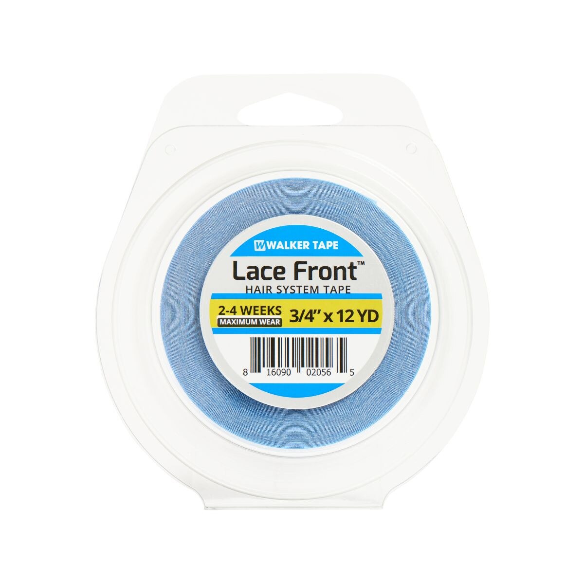 Walker Tape Lace Front Roll – Maximum Wear Hairpiece Tape (3/4" x 12 yds / 19 mm x 11 m)