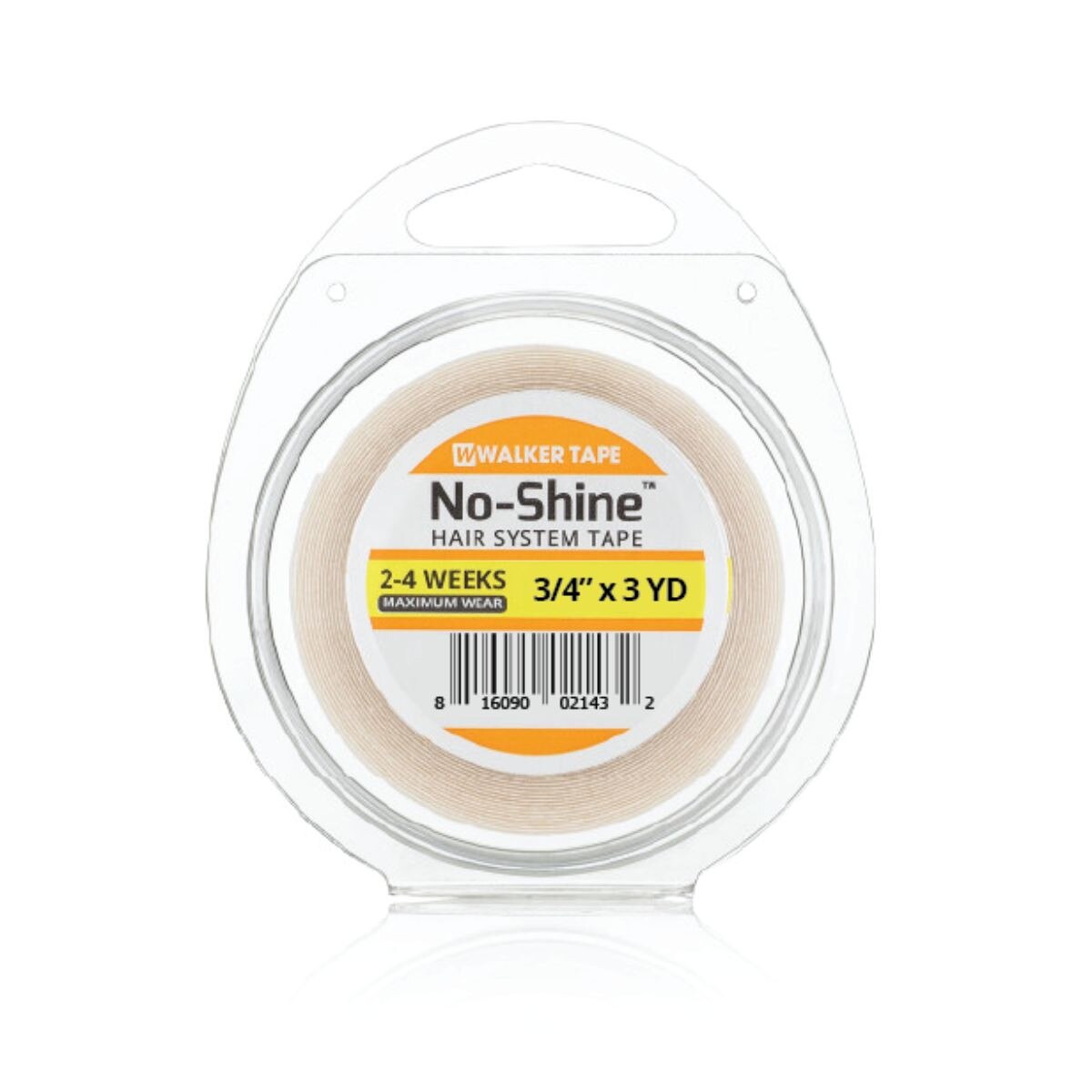 Walker Tape No-Shine Roll – Maximum Wear Hairpiece Tape (3/4" x 3 yds / 19 mm x 2.74 m)