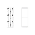 Walker Tape No-Shine Strips – Maximum Wear Hairpiece Tape (1" x 3" / 25 mm x 76 mm – 36 pcs)
